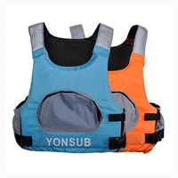 portable kayak surfing adult life jacket fishing front pocket vest water sports swimming jet ski big buoyancy safety life jacket