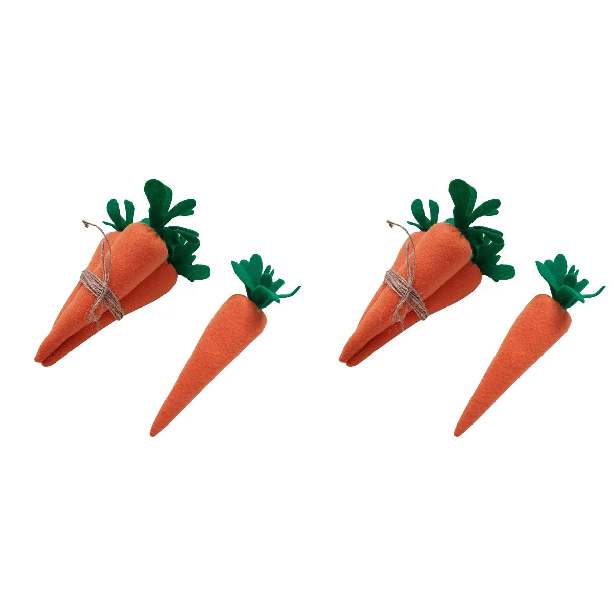 

Carrot Easter Ornaments Bunny Hanging Decor Party Felt Fake Carrots Decorationornament Tree Plush Artificial Simulation Home