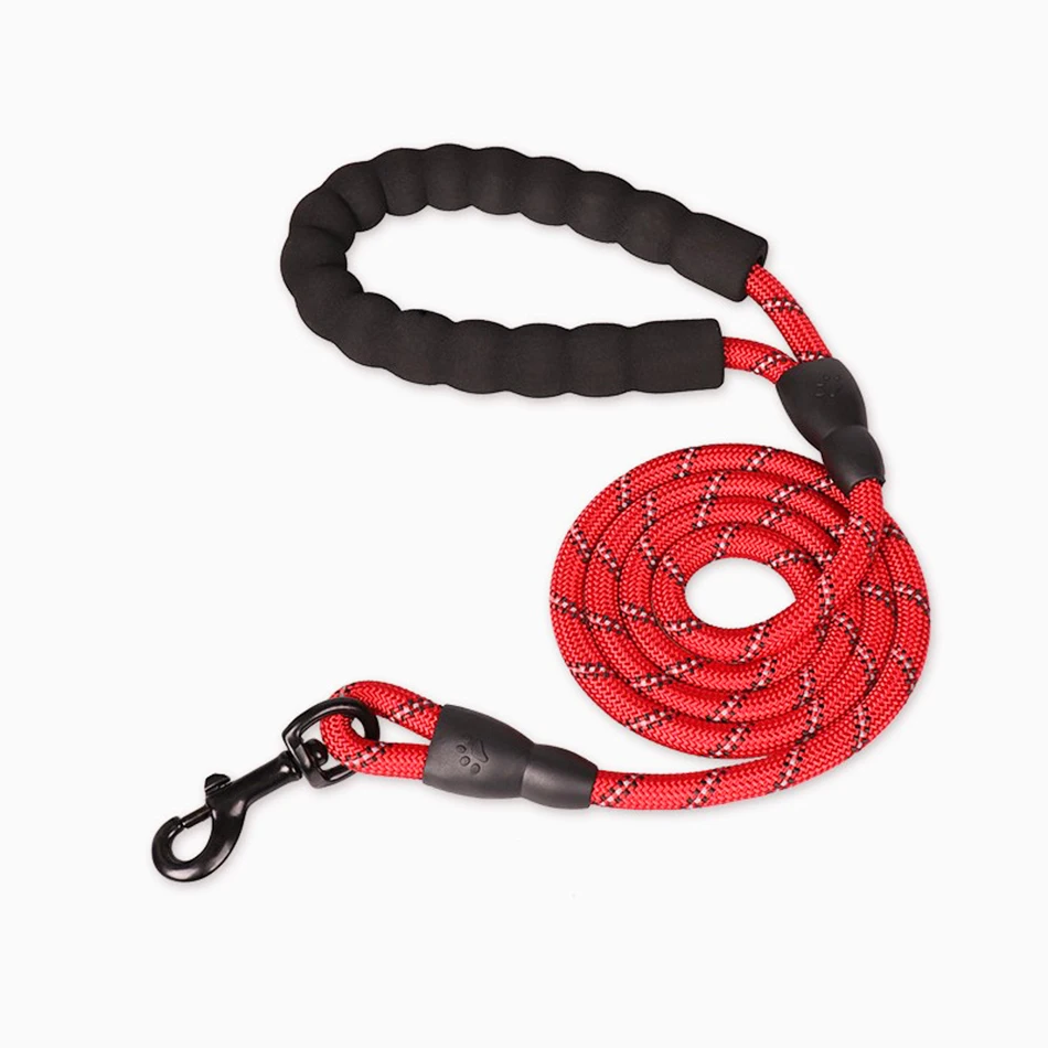 

Hanpanda Strong Highly Reflective Threads Pet Dog Leash 360° No Tangles and Comfortable Padded Dog Handler Suitable for SML Dogs