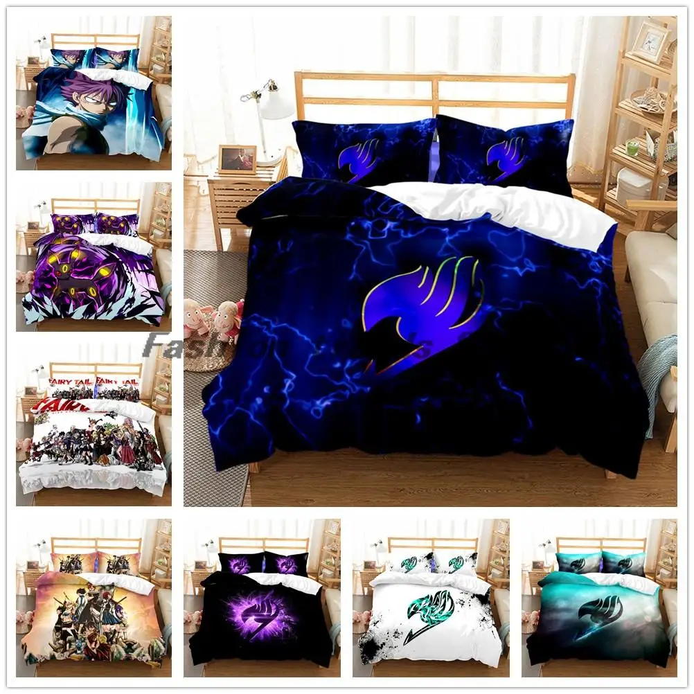 

Children Fairy tails Duvet Cover Set UK Single Double Queen US Twin Full King Size kids Bed Linen Set