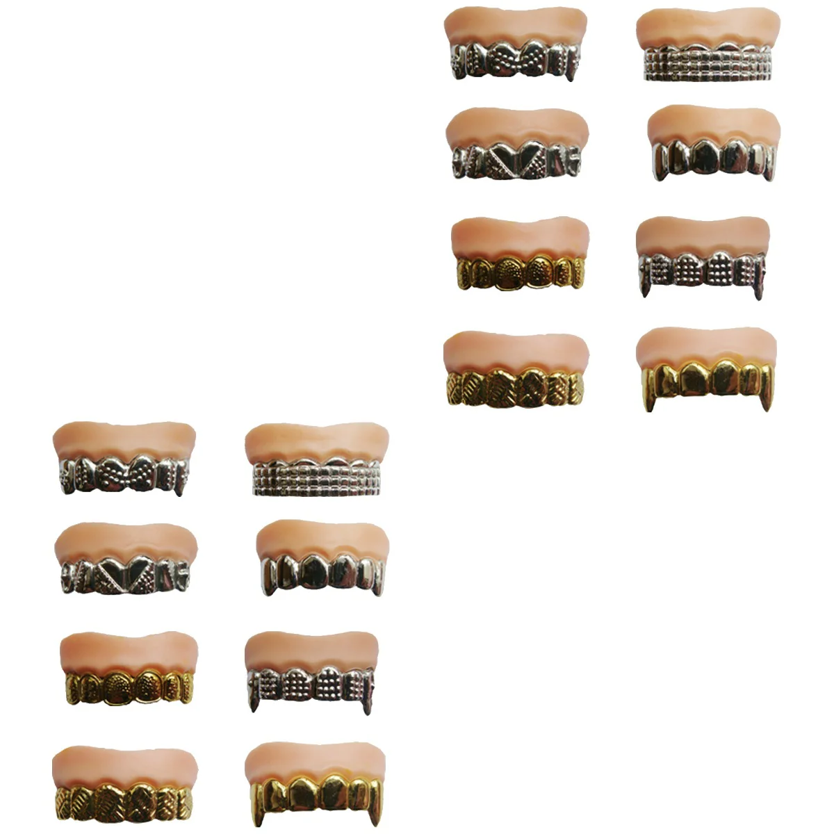 

16 Denture Funny Goofy Decoration Props Trick (Random Pattern)