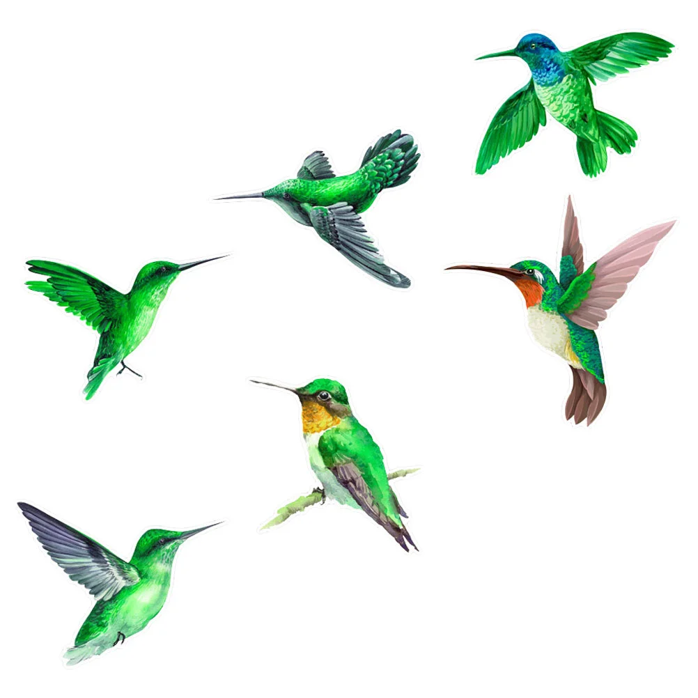 

Window Bird Stickers Decals Clings Anti Collision Strike Alert Hummingbird Sticker Windows Strikes Christmas Pvc Fall Deflectors
