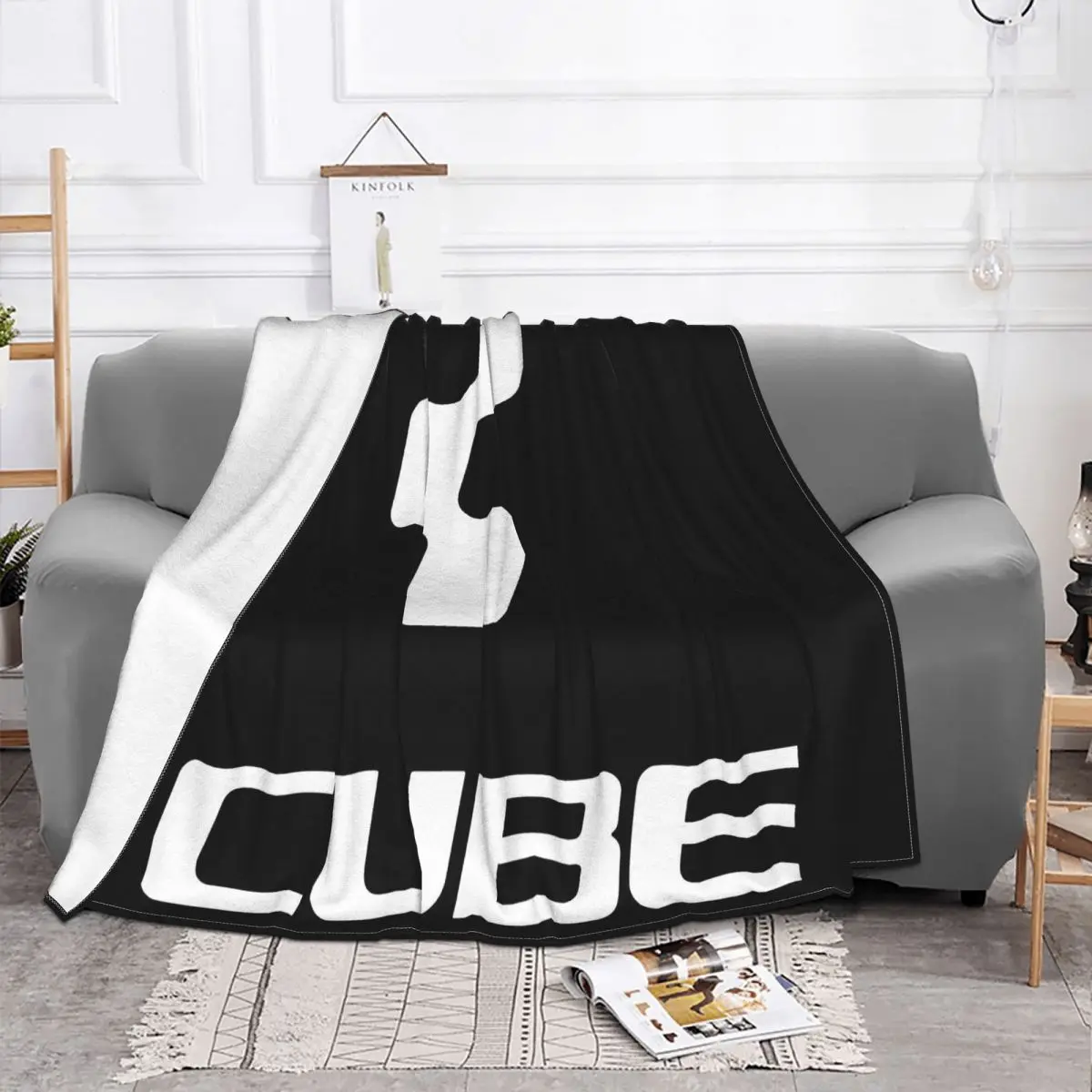 Велосипедное фланелевое одеяло с надписью любой логотип |