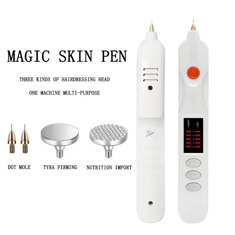 Mole Spot Sweeping Multifunctional Magic Pen Freckle Removal Mole Spot Pen Beauty Instrument