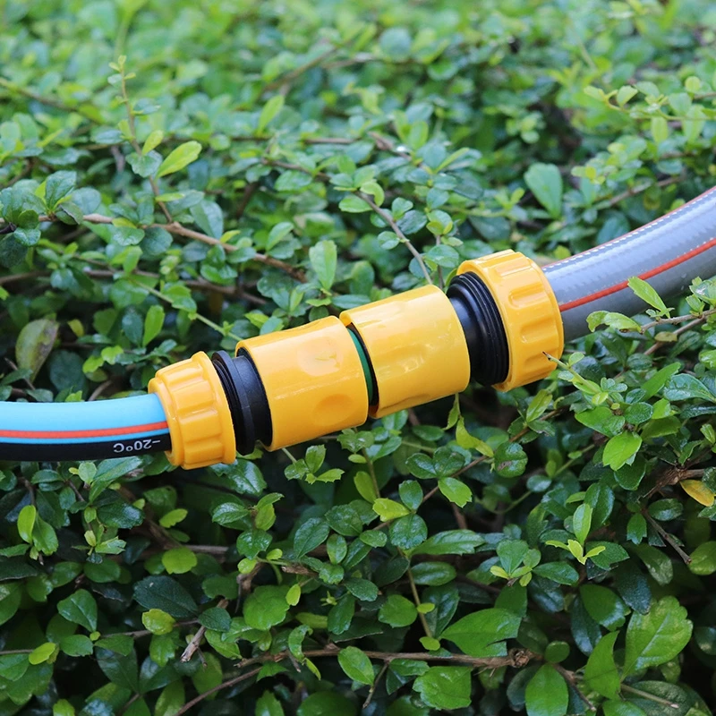 Garden Hose Repair Connector 1/2 3/4 1 In Pipe Transfer Quick Damaged Leaking Adapter 16mm Drip Irrigation Watering |