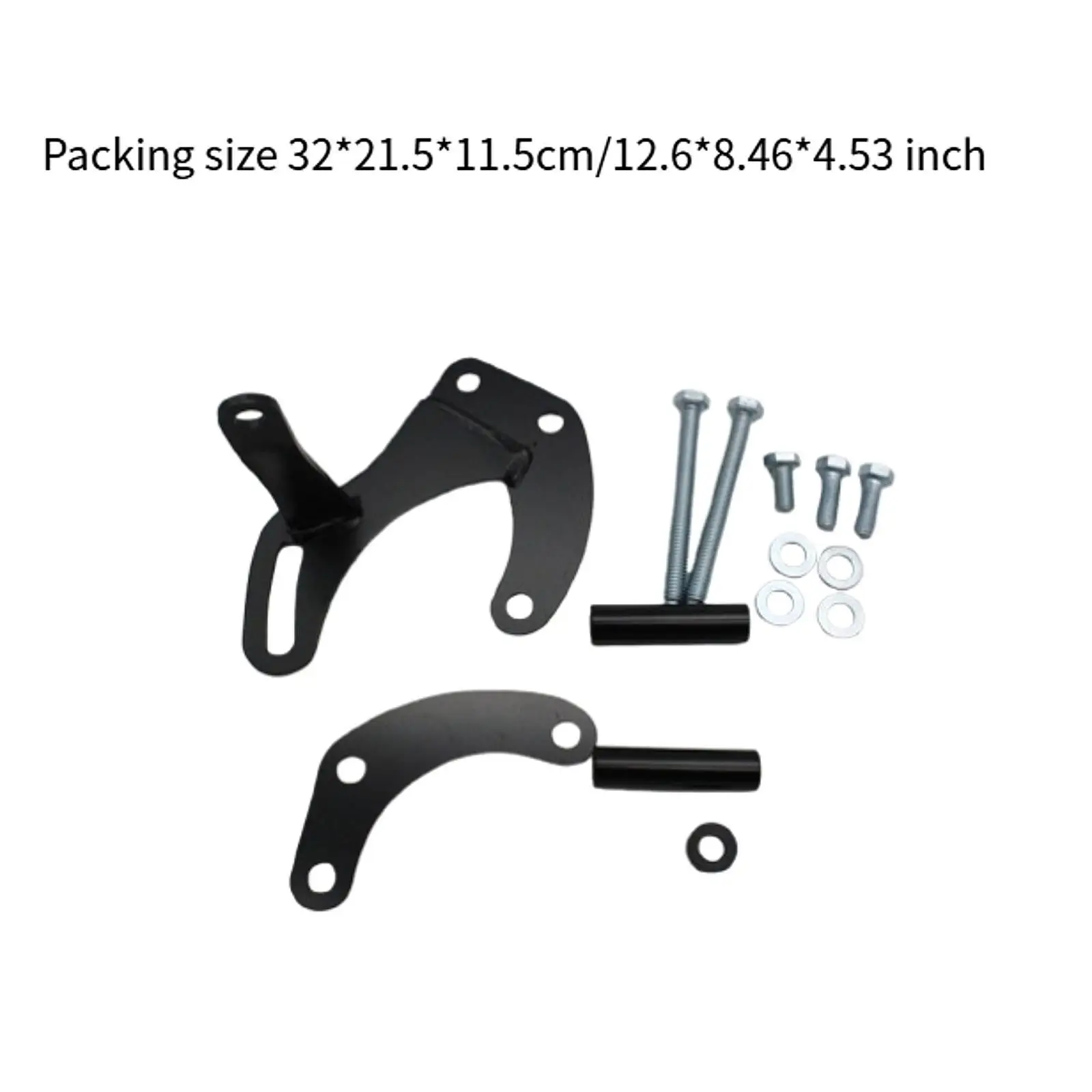 Кронштейн насоса гидроусилителя руля запчасти Простота установки черные