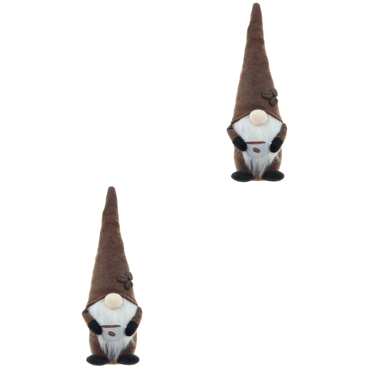 

Gnome Coffee Plush Decor Gnomes Figurines Nordic Tray Tomte Swedish Gifts Lover Bookshelf Toy Tiered Farmhouse Elf Holiday