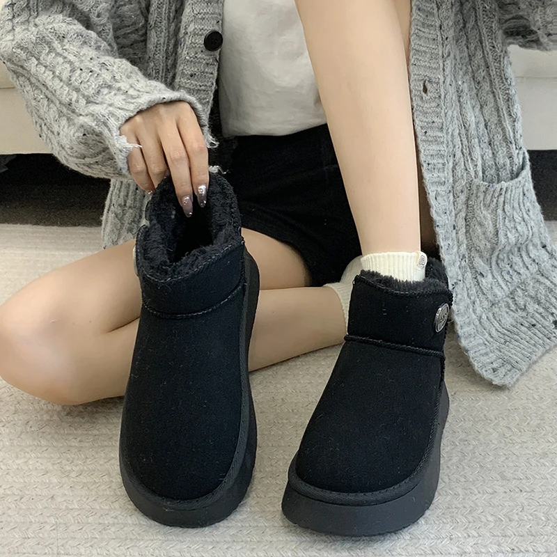 Женские ботинки зимняя обувь для женщин женские австралийские 2024 кожаные