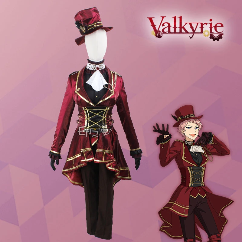 КОВОВО Аниме! Ансамбль звезд Valkyrie Kagehira Mika Itsuki Shuu Swallowtail игровой костюм