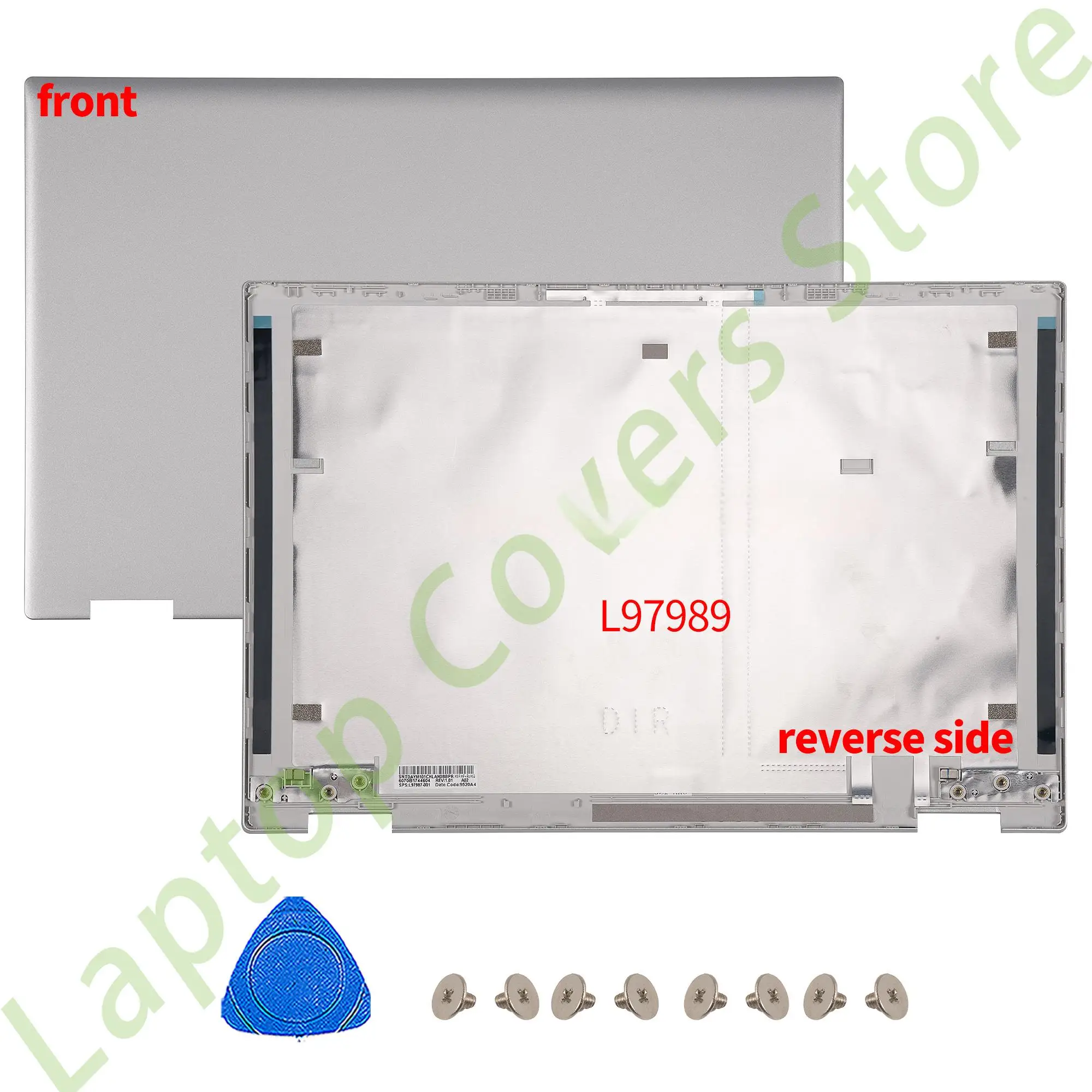 Новые чехлы для PAVILION X360 14-DW 14M-DW задняя крышка ЖК-дисплея Упор рук 6070B1745001 6070B1745004