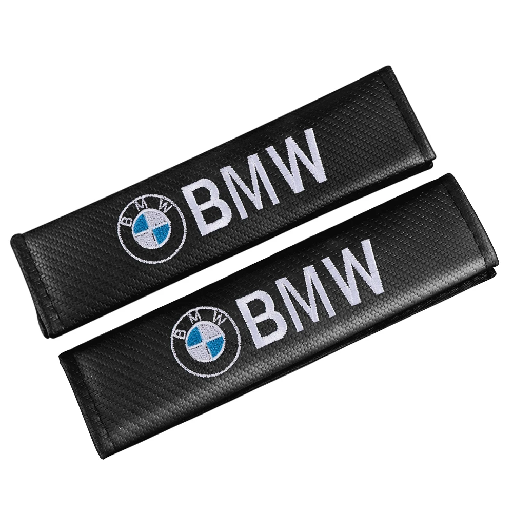 

2x автомобильный Стайлинг, чехол для ремня безопасности, защитная наплечная подушка, подушка для ремня для M performace M1 M2 M3 M4 M5 M6 M7 M8 X1 X3 X5