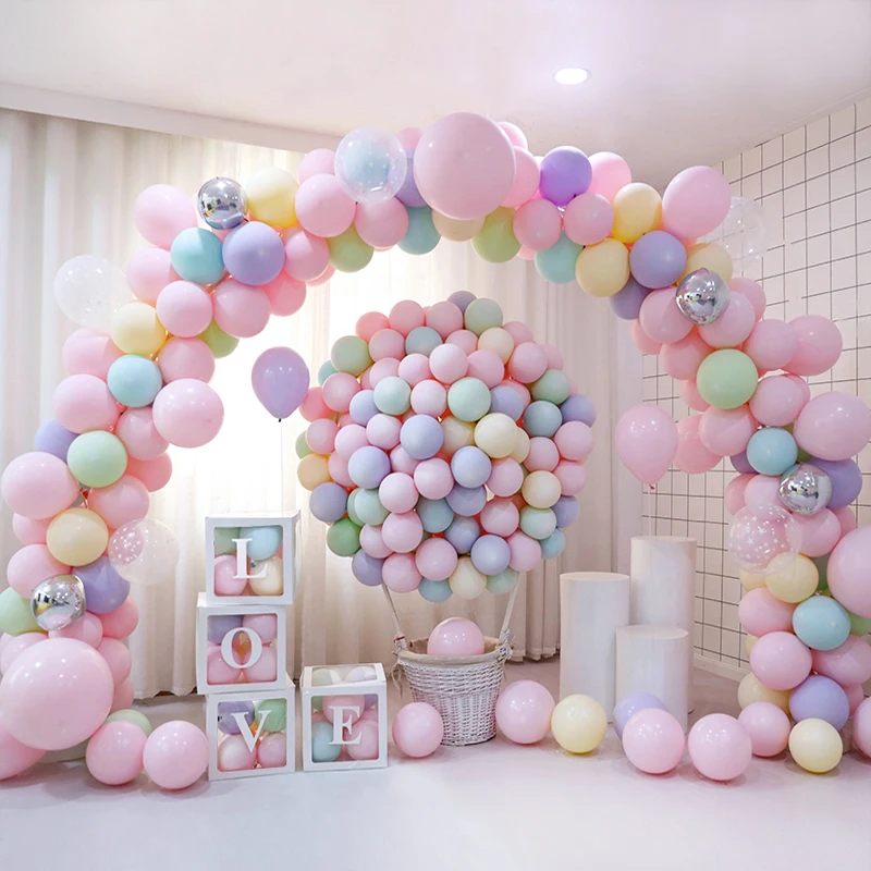 

30cm I LOVE YOU Letter Name Box Birthday Party Decorations Transparent Balloon Box Bridal Shower Baby Shower Wedding Decor Party