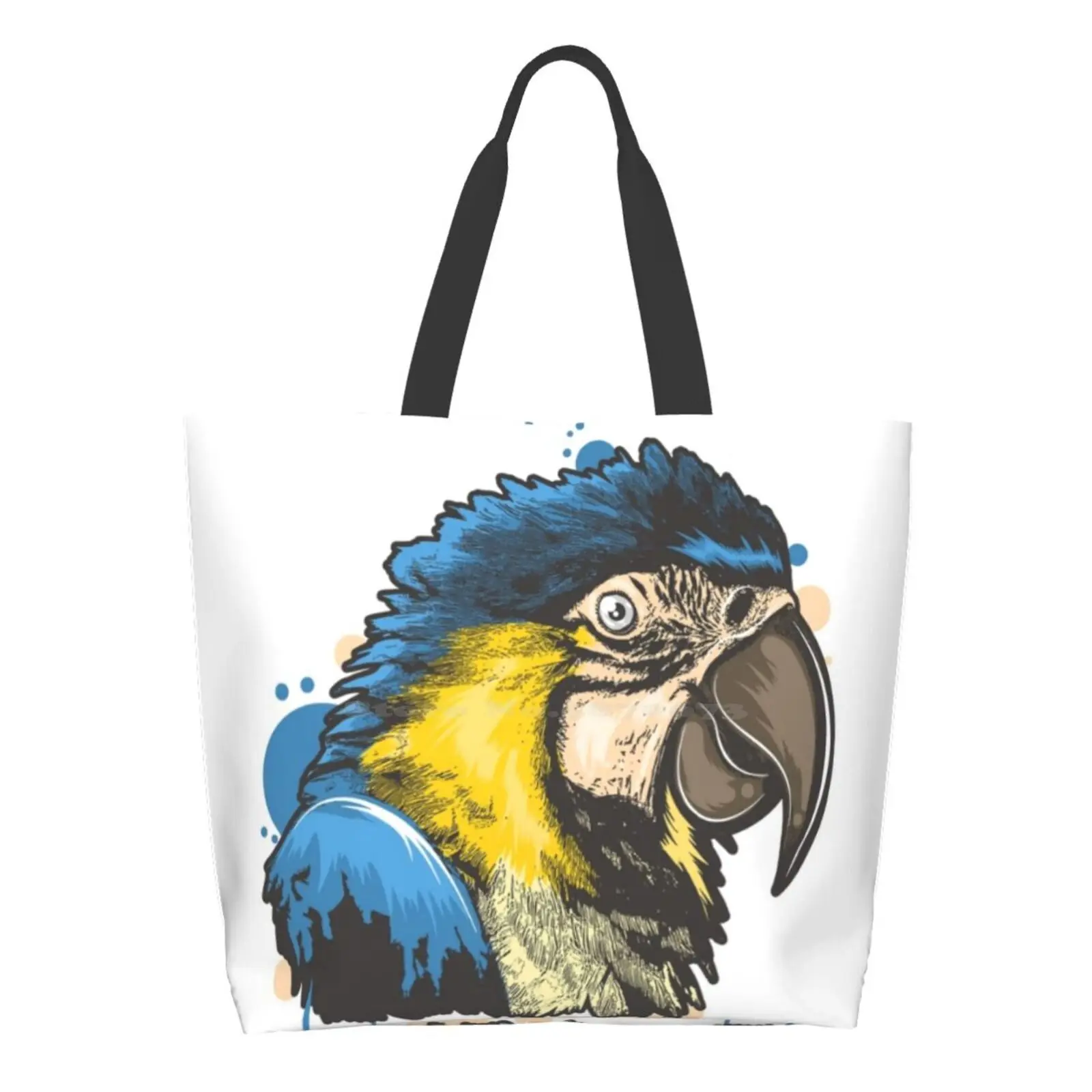 

Женская сумка на плечо, с рисунком синего ара, попугая