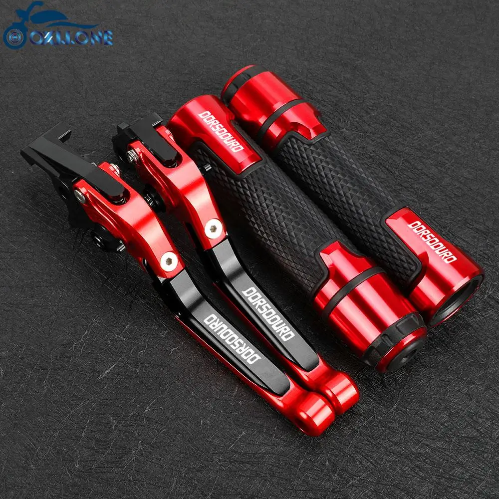 

FOR Aprilia Dorsoduro 750 Dorsoduro750 2007-2020 Motorcycle Accessories CNC Adjustable Clutch Brake Lever Handlebar grips ends