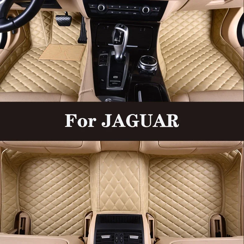 

Индивидуальный автомобильный напольный коврик для JAGUAR F-Type XJL(4 сиденья/5 сиденья) X-Type Super V8, автомобильные аксессуары