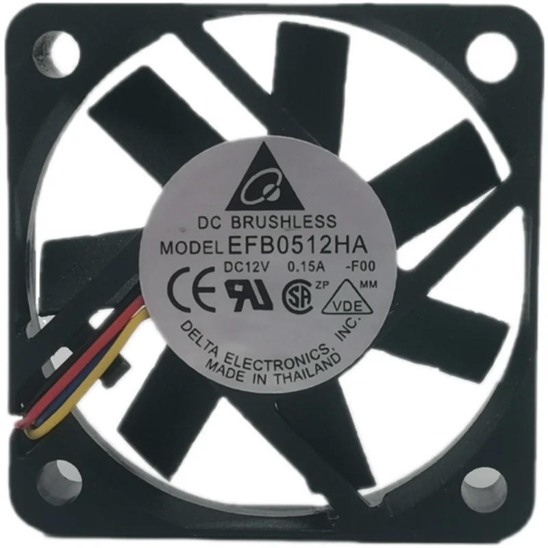 

New For Delta EFB0512HA 12V 0.15A 5010 5CM PWM Temperature Control Speed CPU Cooling Fan