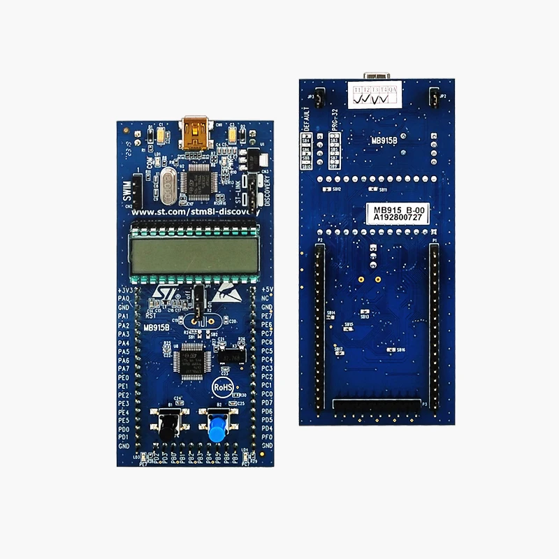 Бесплатная доставка STM8 плата STM8L-DISCOVERY STM8L152C6T6 STM8L оценочная разработки Discovery Kit