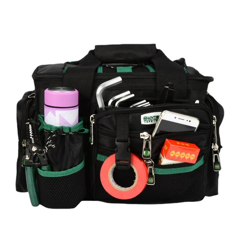 Large Oxford Tool Bag Professional Carpenter Complete Multifunctional Tool Bag Handbag Bolsa Herramientas Home Storage XR50TB