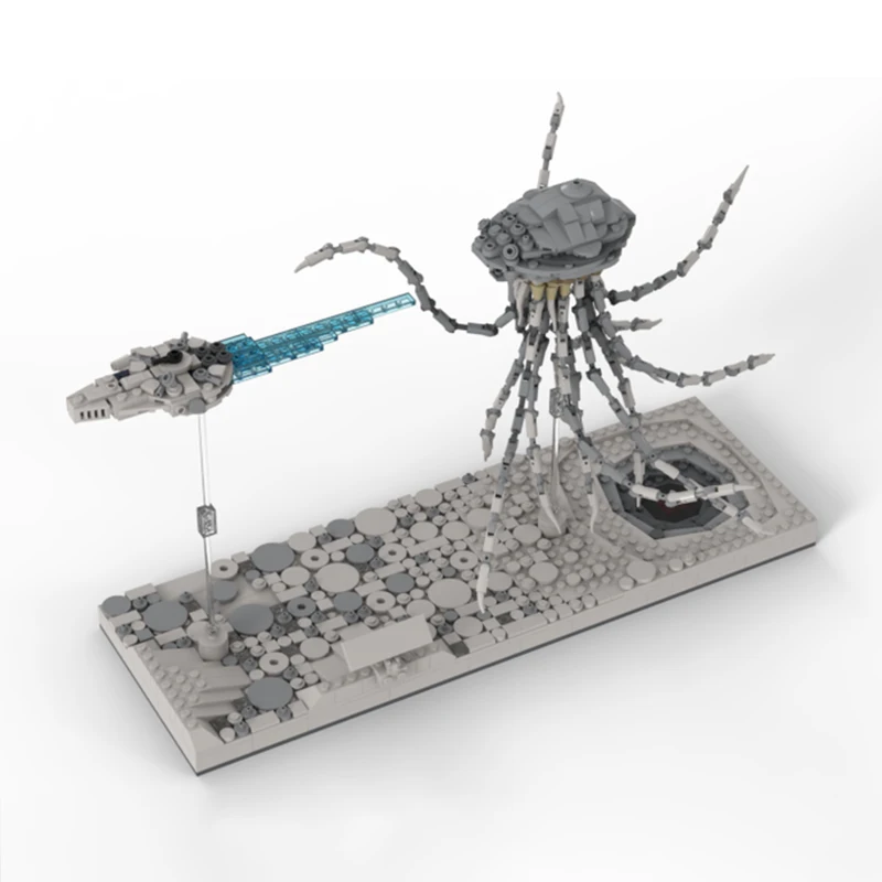 Внутренние строительные блоки MOC-78909 Модель собранных игрушечных украшений Millennium