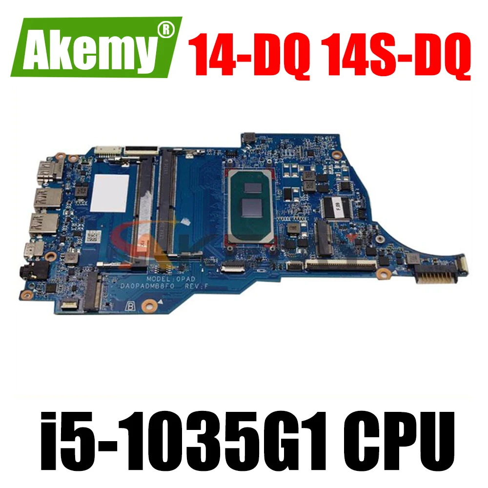 

100% working for HP 14-DQ 14S-DQ motherboard with i5-1035G1 cpu L70915-001 DA0PADMB8F0 teated ok