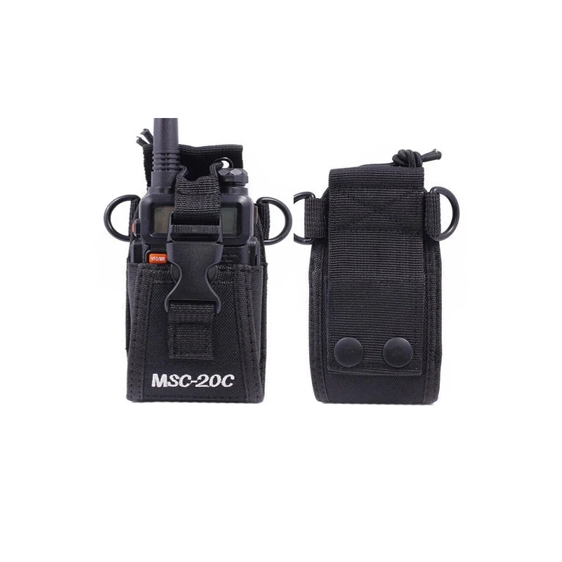 New Nylon Bag Carry Case Radio Case Holder For Baofeng walkie talkie UV-5R UV-82 BF-888S MSC-20A MSC-20B MSC-20C MSC-20E