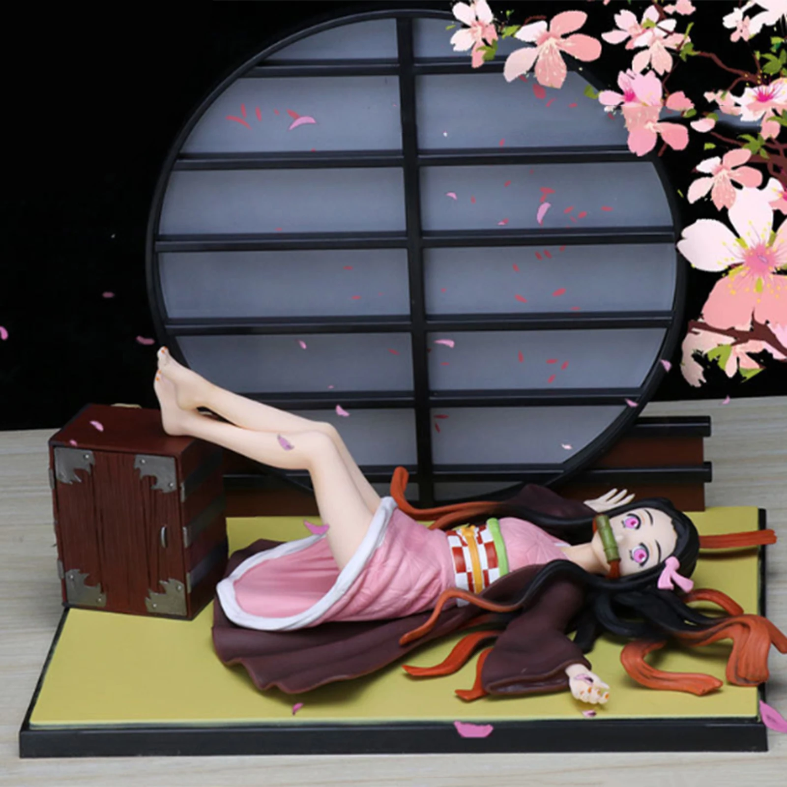 

Anime Demons Slayer Kamado Nezuko Action Figure Collectible Figurine Tabletop Statue PVC Model Toys Gifts for Children Adults