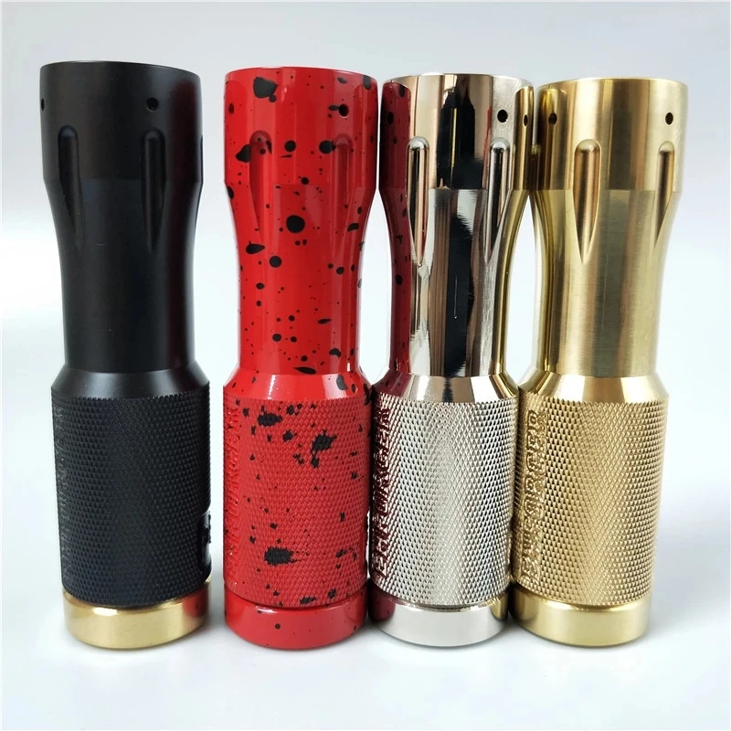 

Enforcer Mods Mech Mechanical E-cigarette Vape Mod 18650 20700 21700 Battery Brass Material 510 Thread 26mm Diameter Vape Pen