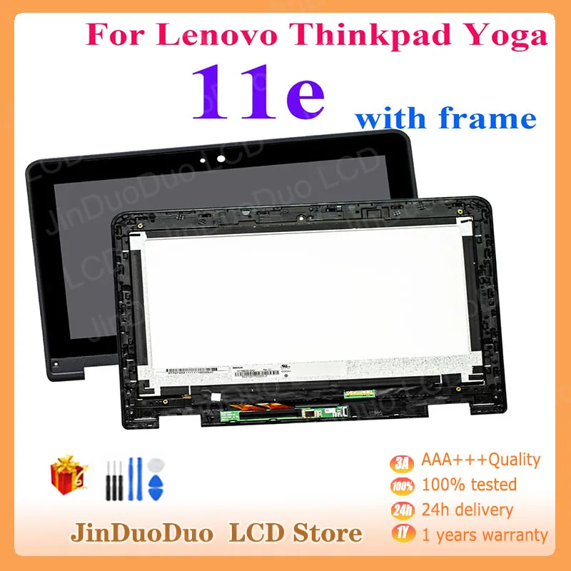 Высококачественный ЖК-дисплей для Lenovo Thinkpad Yoga 11e Chromebook с сенсорным экраном и