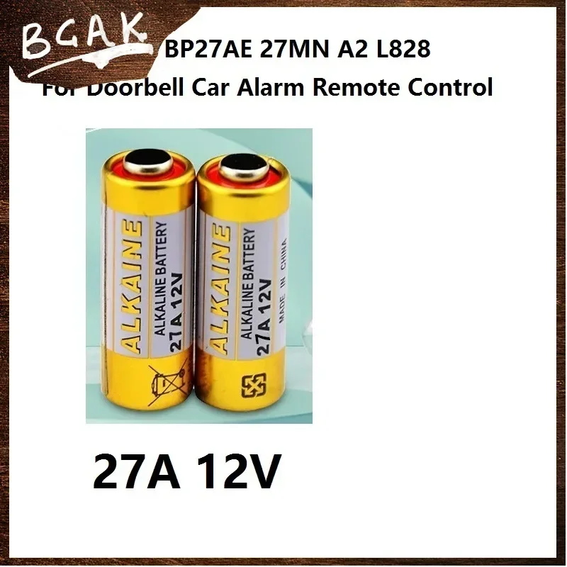 Универсальный щелочной аккумулятор BCAK 12 В A27 27A G27A MN27 MS27 L828 игрушечный дверной