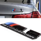 Автомобильный багажник 3D M эмблема соревнование значок наклейки Подходит для BMW X1 X3 X4 X5 X6 F39 E39 E46 E87 E90 E60 F10 F30 G30 G20 G05 G06