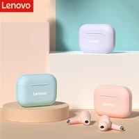 lenovo lp1s tws bluetooth earphone wireless bluetooth 5 0 waterproof noise reduction