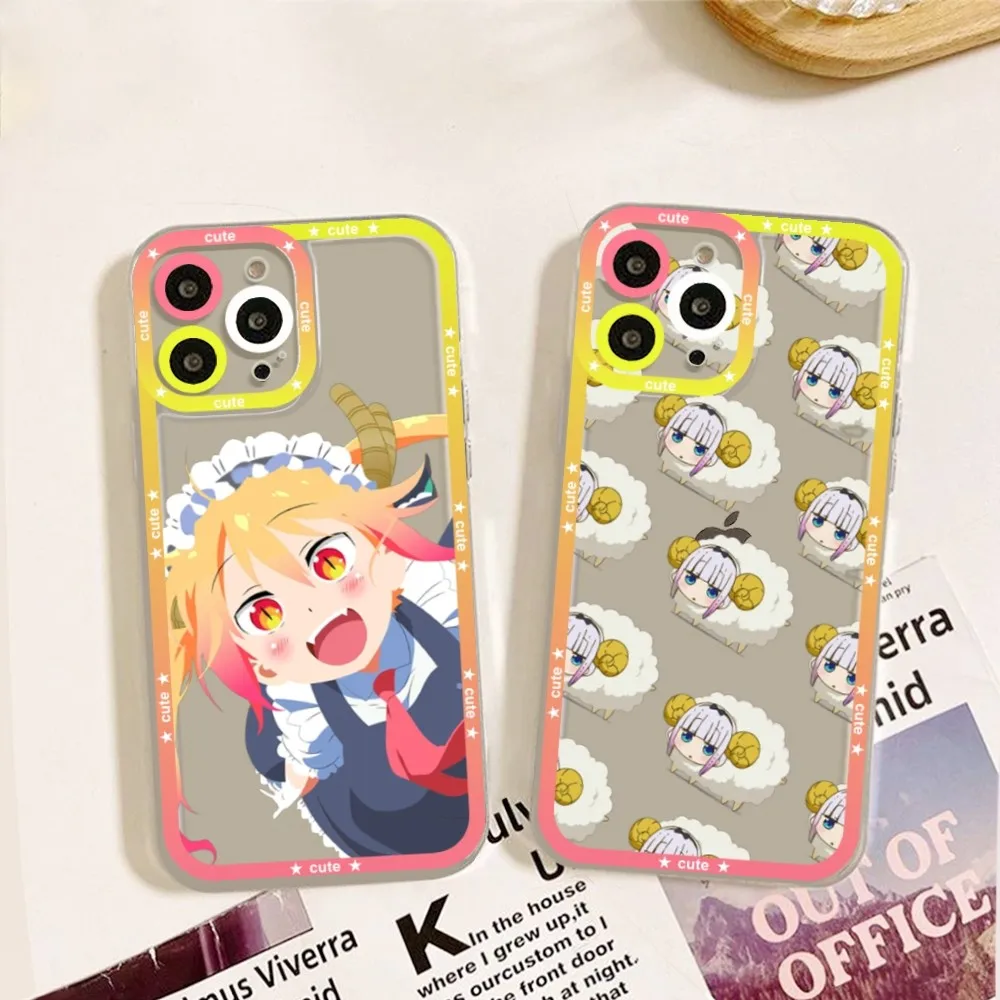 

Miss Kobayashis Dragon Maid Anime Phone Case Phone Case For IPhone 11 12 13 Mini Pro Max 14 Pro Max Case Shell Funda Cover
