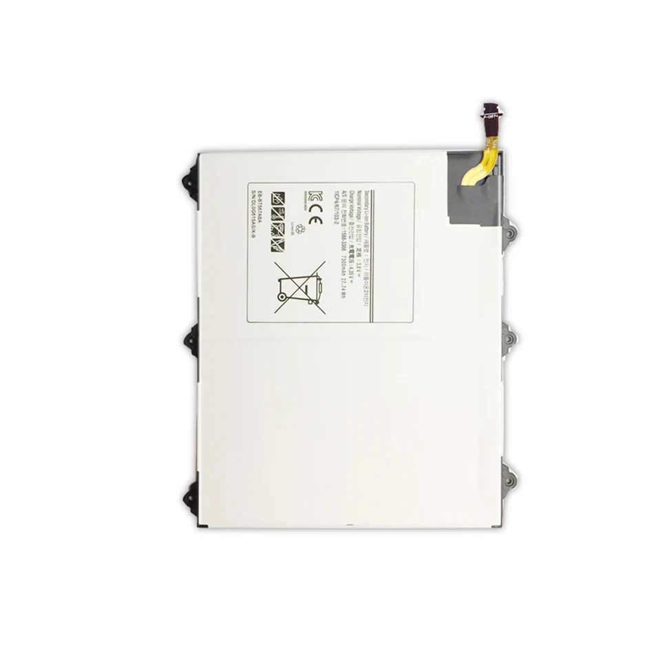 Аккумулятор для планшета Samsung Galaxy Tab E 9 6 SM-T560 SM T560 T567 T567V EB-BT567ABA 7300 мАч с трек-кодом