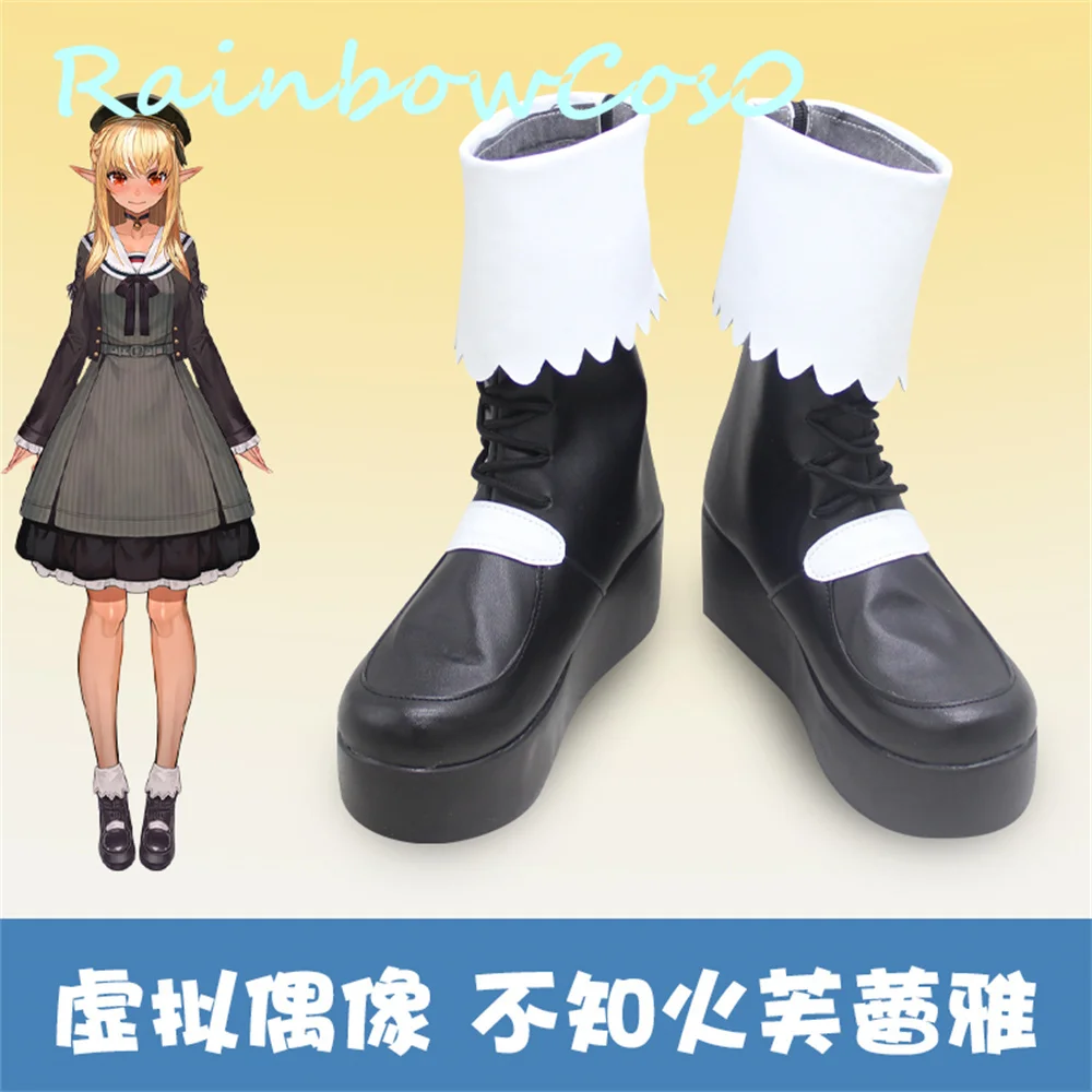

VTuber YouTuber hololive Shiranui Flare Cosplay Shoes Boots Game Anime Carnival Party Halloween Chritmas W2248