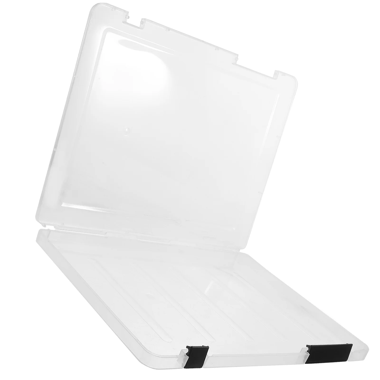 

Travel Scrapbook Protector Portable File Storage Case Document Protectors Plastic Project Magazine Collectors Birth Certificate