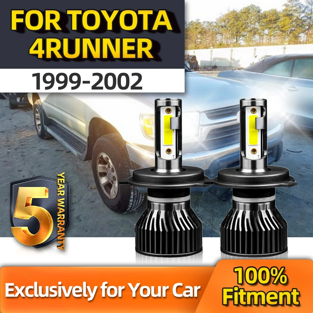 Crossfox H4 Автомобильная светодиодная лампа для фар 6500K CSP 1999 лм лампа все-в-одном фары для Toyota 4runner 2000 2001 2002