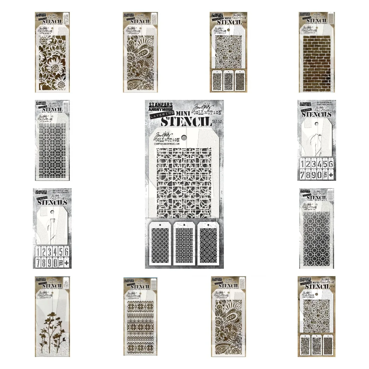 A Variety Of Styles New Stencil For 2022 Scrapbook Diary Decoration Embossing Template Diy Greeting Card Handmade