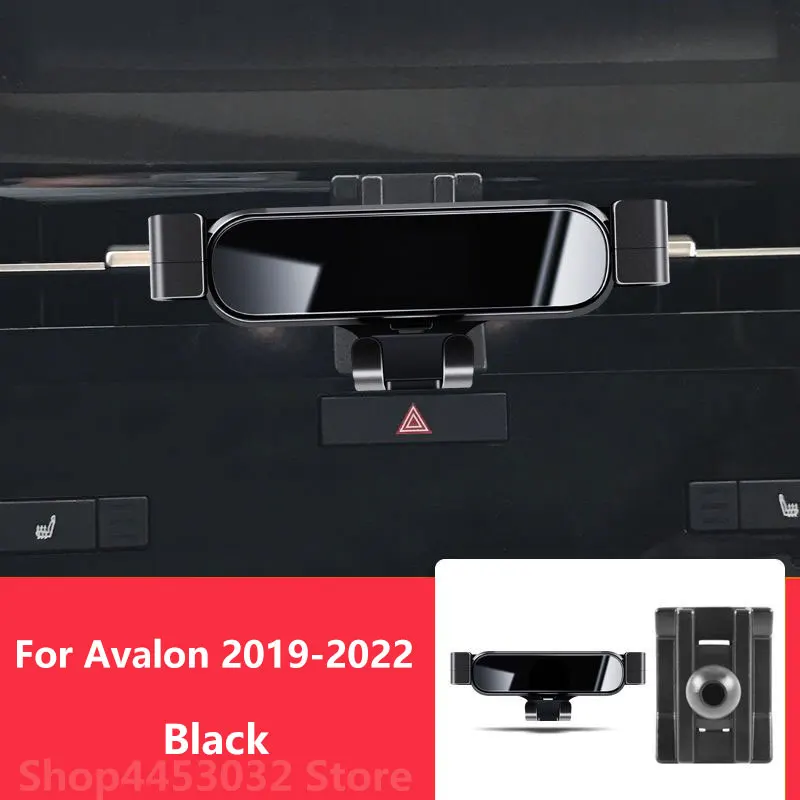 

Car Mobile Phone Holder For Toyota Avalon 2022 - 2019 Mounts Bracket GPS Stand Rotatable Support Accessories 3 Colors