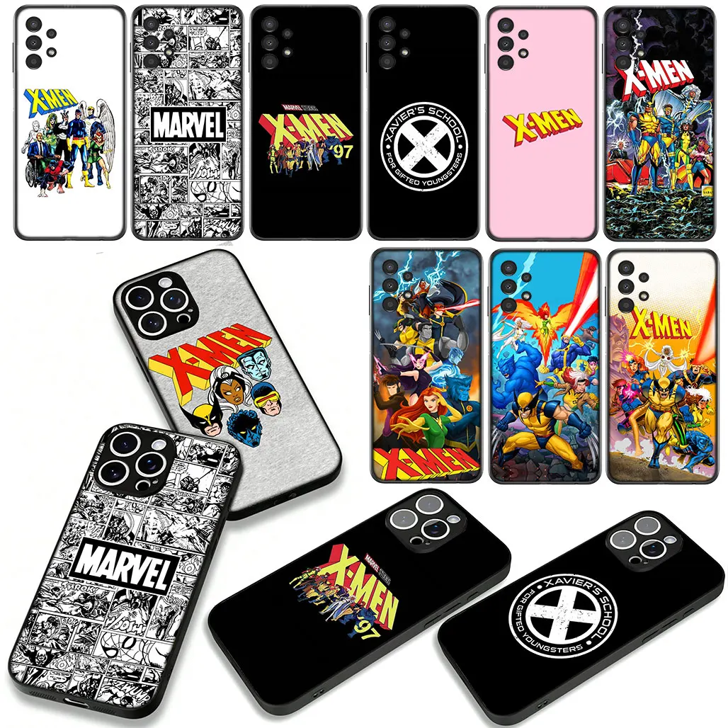 Фото Для Samsung Galaxy A12 A14 A31 A41 A50 A51 A6 A7 A70 A71 A72 A21S M06 M15 Note 20 9 8 10 Чехол Marvel X Men Xmen Wolverine №2