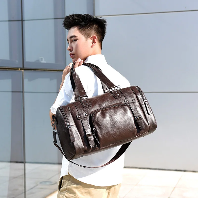 New Business Large capacity Travel Handbag Outdoor Sports Gym bags Messenger Bags Male Waterproof Crossbody Shoulder Bag