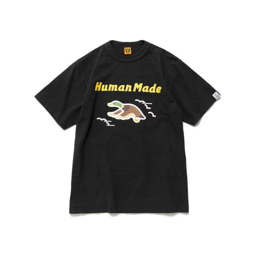 

Oversized Human Made T Shirt Short Sleeve Men Women Bird Print Top Tee O-Neck T-shirt