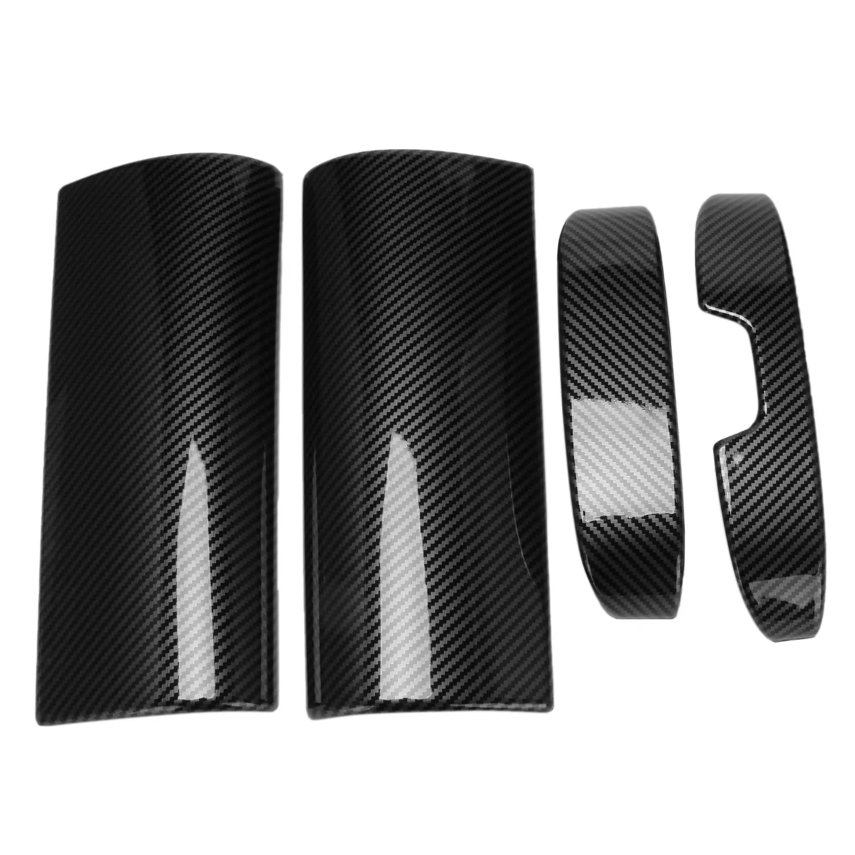 

For Mercedes-Benz S-Class W223 2021+ Center Console Armrest Storage Box Panel Decoration Interior Cover Stickers Carbon