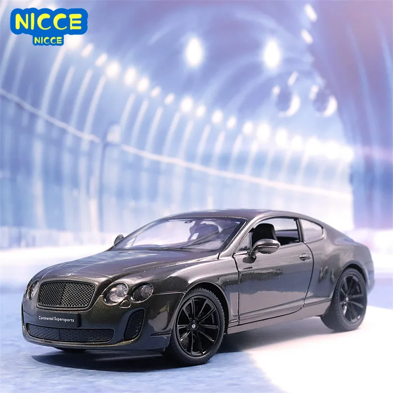

Welly 1:24 Scale Bentley Continental Supersports Classic Meta LCar Model Car Alloy Toy Car for Children Gift Collection B8