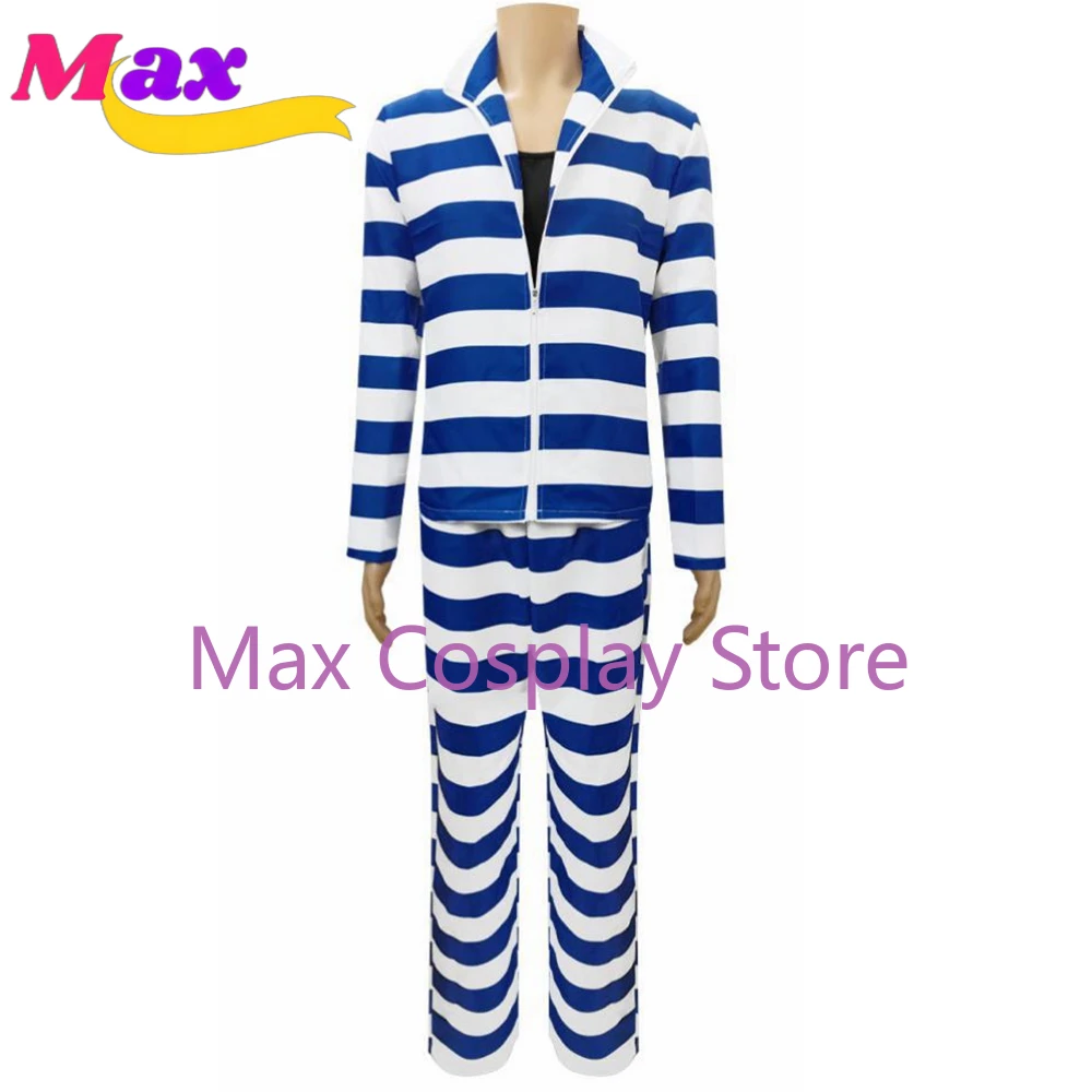 Max Cos унисекс аниме Nanbaka Jyugo костюмы для косплея Хэллоуин униформа индивидуальный