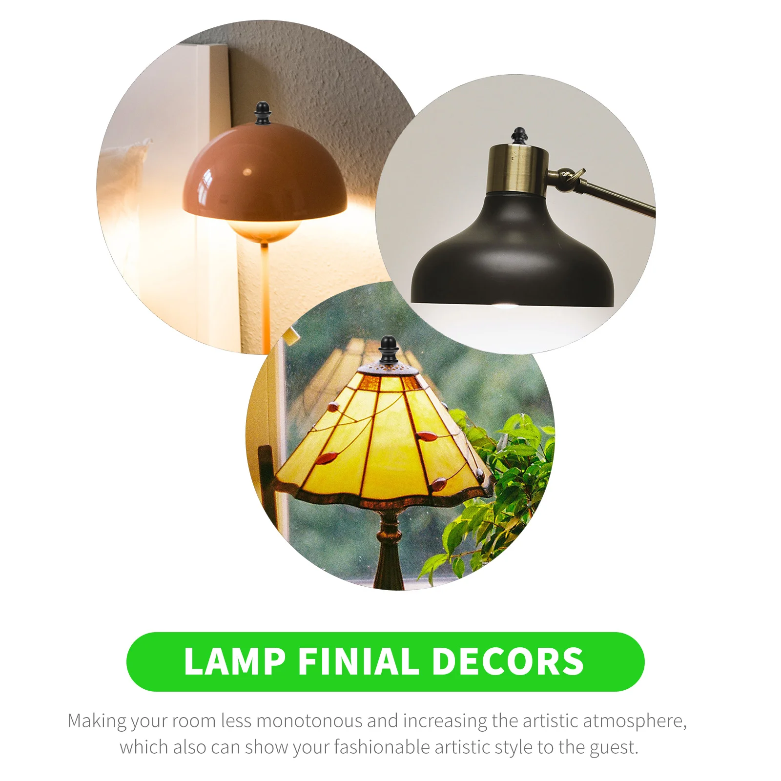 2 шт. торшер ручка абажура декор шикарный светильник держатель простой прочный