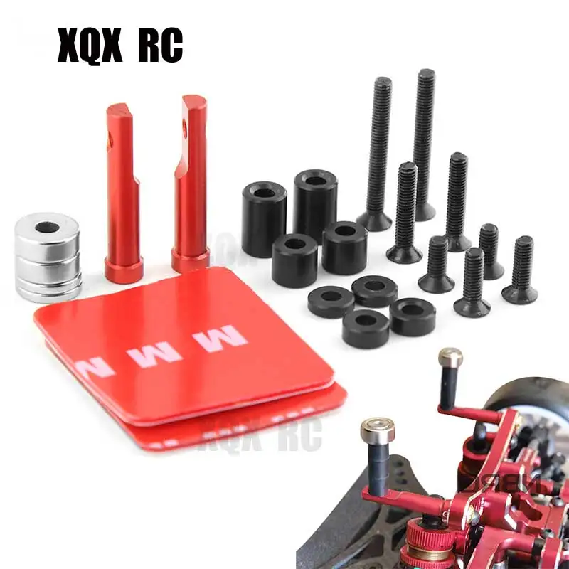 

1Set Metal Front Rear Invisible Car Shell Column Magnetic Attraction for RC Racing Car Sakura D5S/D5/D5MR/YD2/YD-2 Body Post