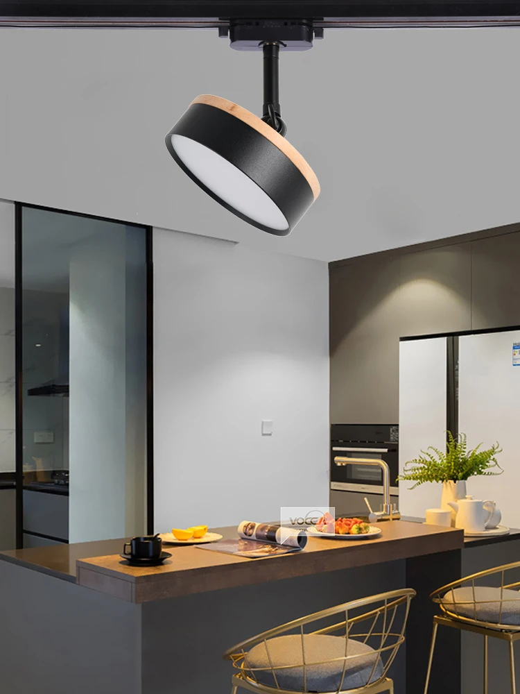 Светодиодный Трековый светильник светодиодный Потолочные лампы 12 Вт креативный