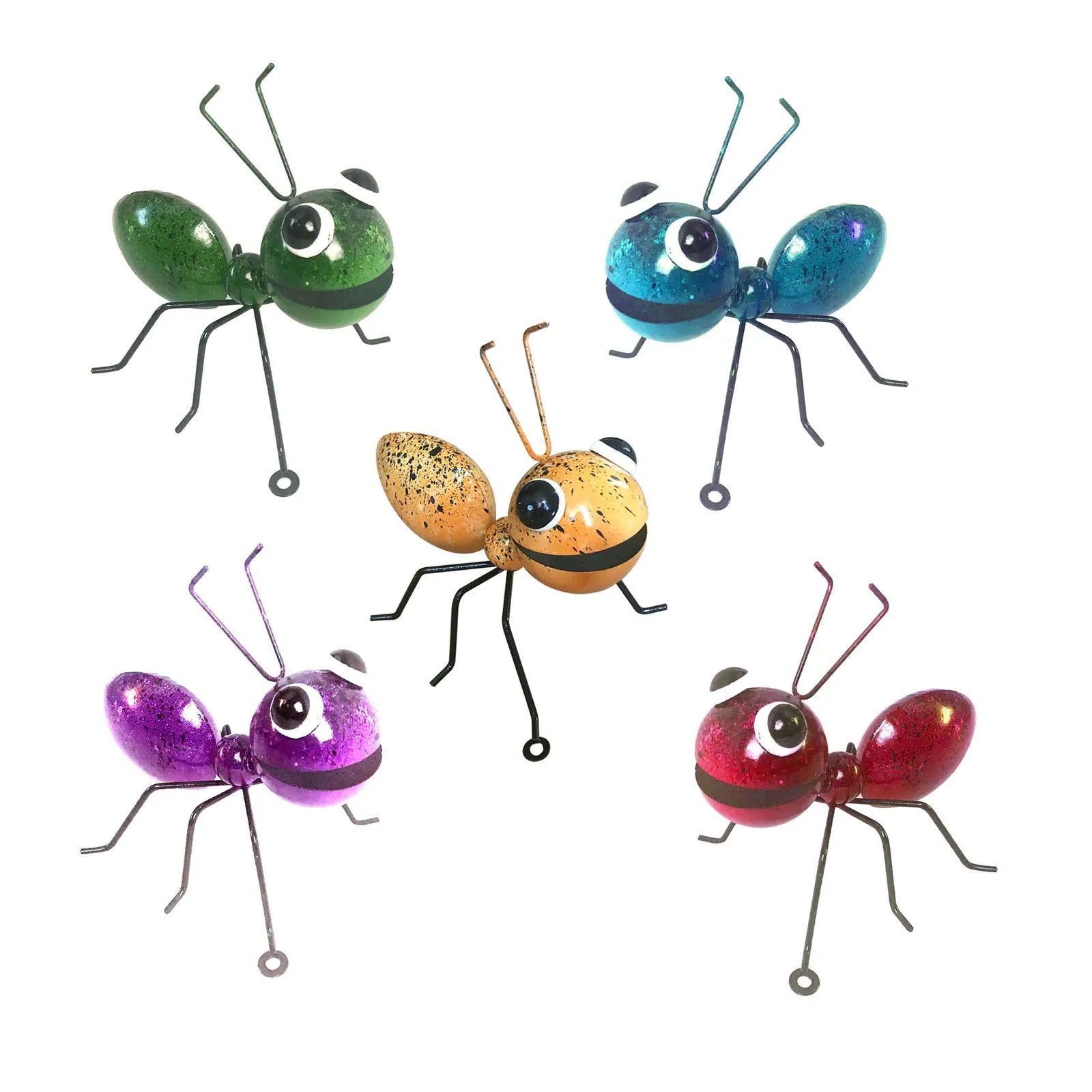 

Креативное украшение в виде животных для сада, искусство в виде муравьев, искусство на открытом воздухе, искусственное украшение в виде жив...