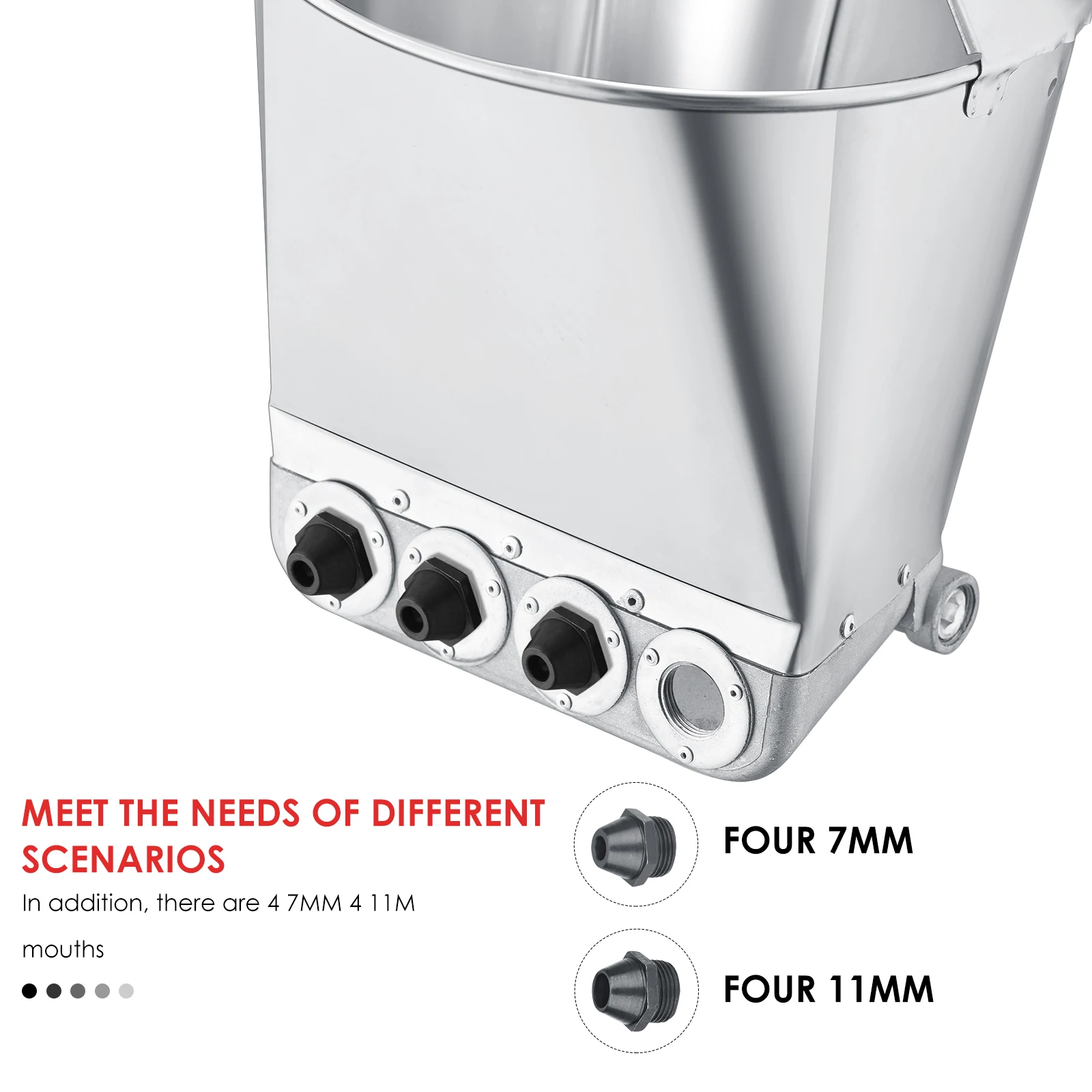 machine do natryskiwania zaprawy cementowej przenośne narzędzie pneumatyczne 4-otworowy pistolet cementu domowa maszyna fugowania