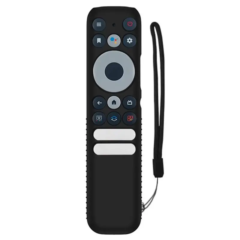 

Replacement Cover For TCLs RC902N FMR1 TV Remote Control Protective Case Waterproof Anti Slip Silicone Protector With Lanyard